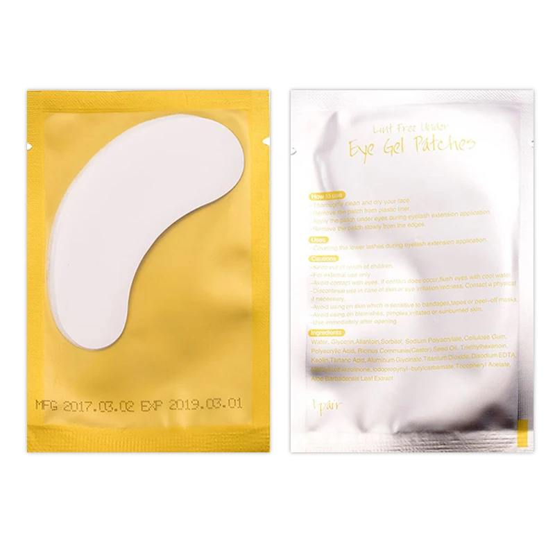 Wholesale High Quality Eye Patch Peivate Label, Custom Packaging Eyelash Pads Eye Gel Patch, Professional Under Eyepad