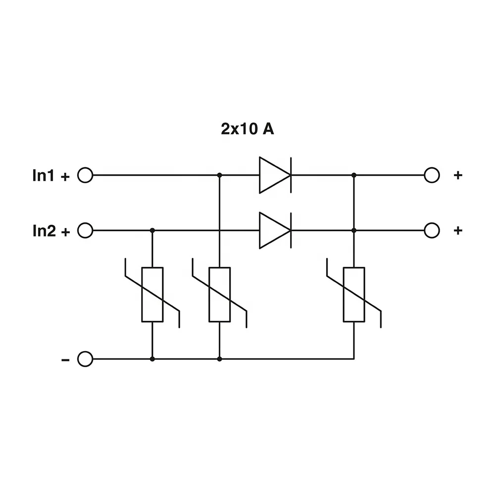 2907380 TRIO2-DIODE/12-24DC/2X10/1X20-2907380 TRIO диод диоды для подавления переходных скачков напряжения Модуль резервирования бессбойную работу Быстрая доставка