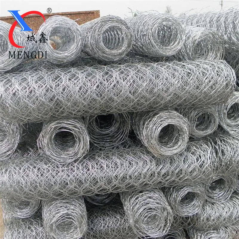 China manufacturer 25m 50m 80m Galvanized Gabion Mesh Fence Roll