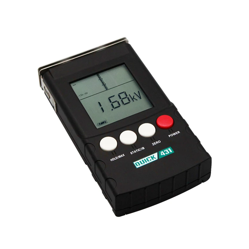 ESD tools Quick 431 pocket size static meter LCD display esd tester meter