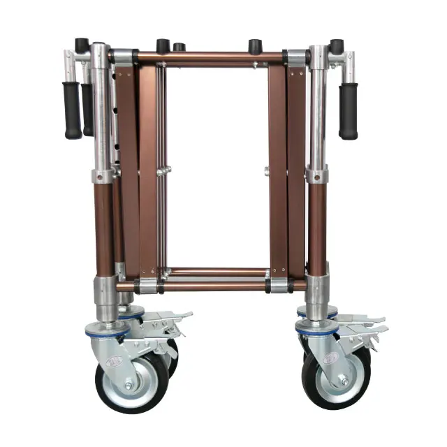 Factory directory Aluminum Alloy funeral equipment church truck Coffin Trolley