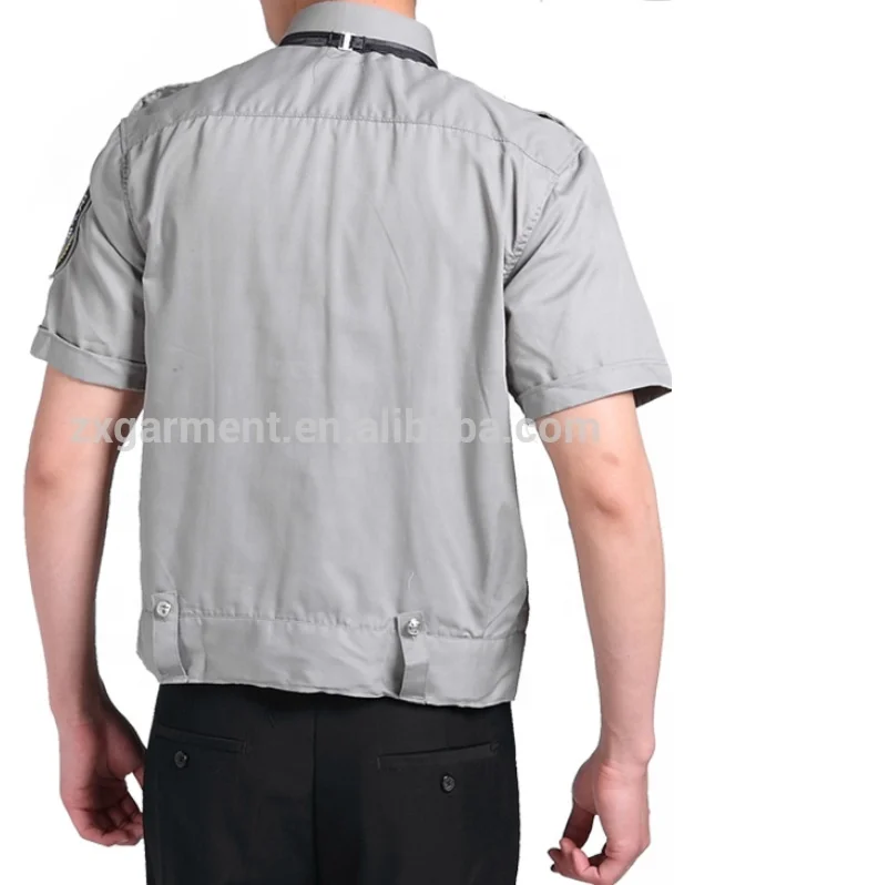 European American Style Tear Resistant Tactical Suit Shirts Pants Two Piece Sets Security Guard Uniforms