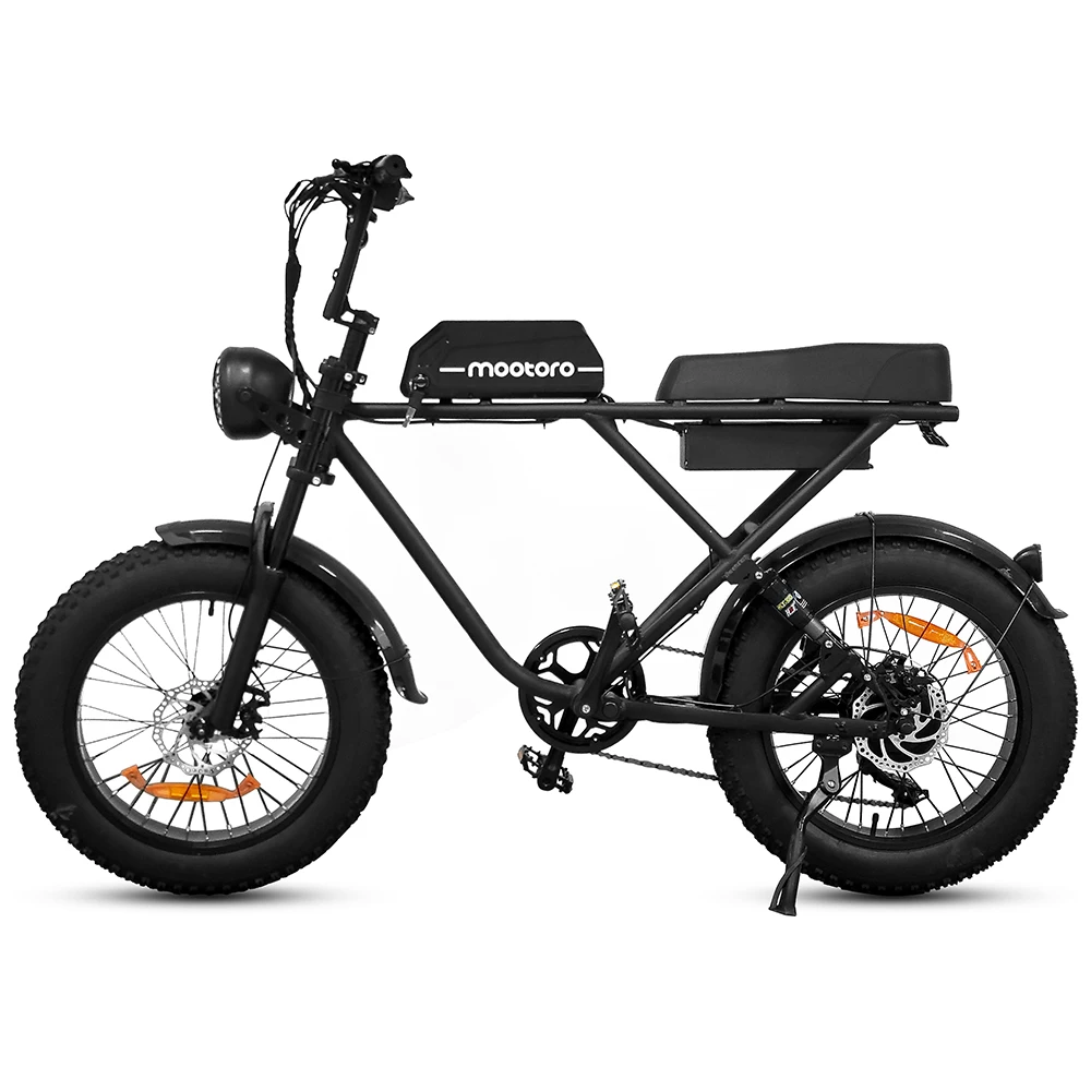 Mootoro Electric Fat bike 20 inch 1000W Bafang Motor mountain bike 48V electric bicycle electric mountain bike full suspension