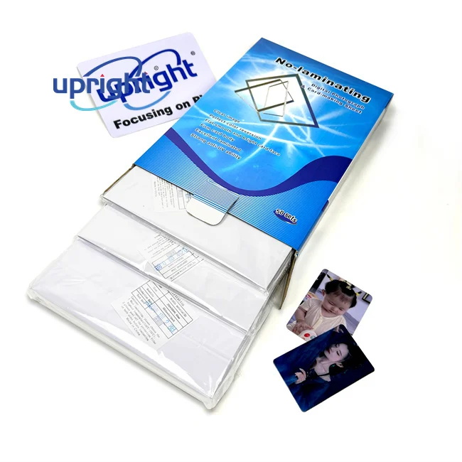 Upright  pvc nonlamination dragon sheet pvc paper for id card inkjet printable plastic sheet