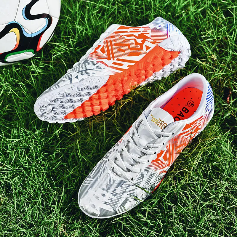 Профессиональные уличные футбольные ботинки на заказ, школьные футбольные бутсы, тренировочные спортивные кроссовки, оптовая продажа футбольной обуви