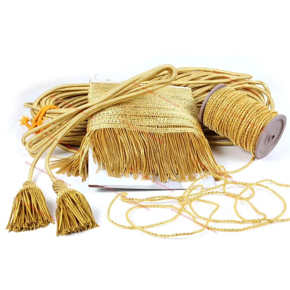 Gold wire fringes manufacturers