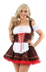 German Beer Girl OKTOBERFEST Fancy Dress Womens Ladies Hen