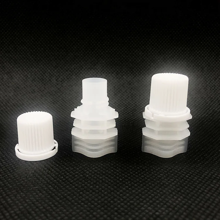 High quality plastic 8.6mm pour spout and spout cap