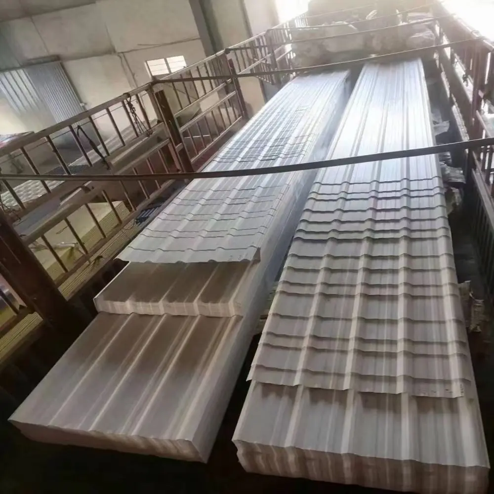 pvc corrugated roof tile / pvc roofing tiles / spanish corrugated plastic roofing sheets
