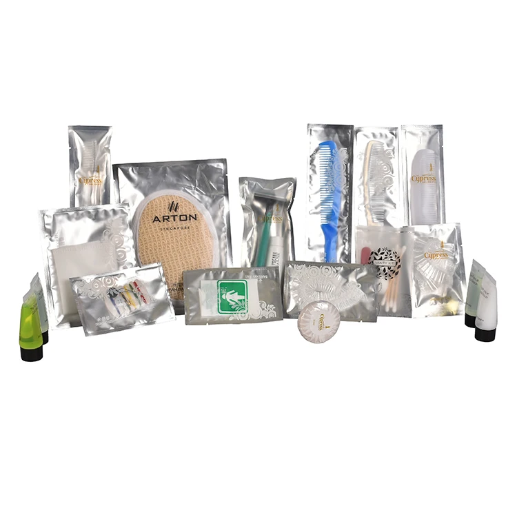 2024 new product customizable logo toiletry amenities set for hotel bathroom