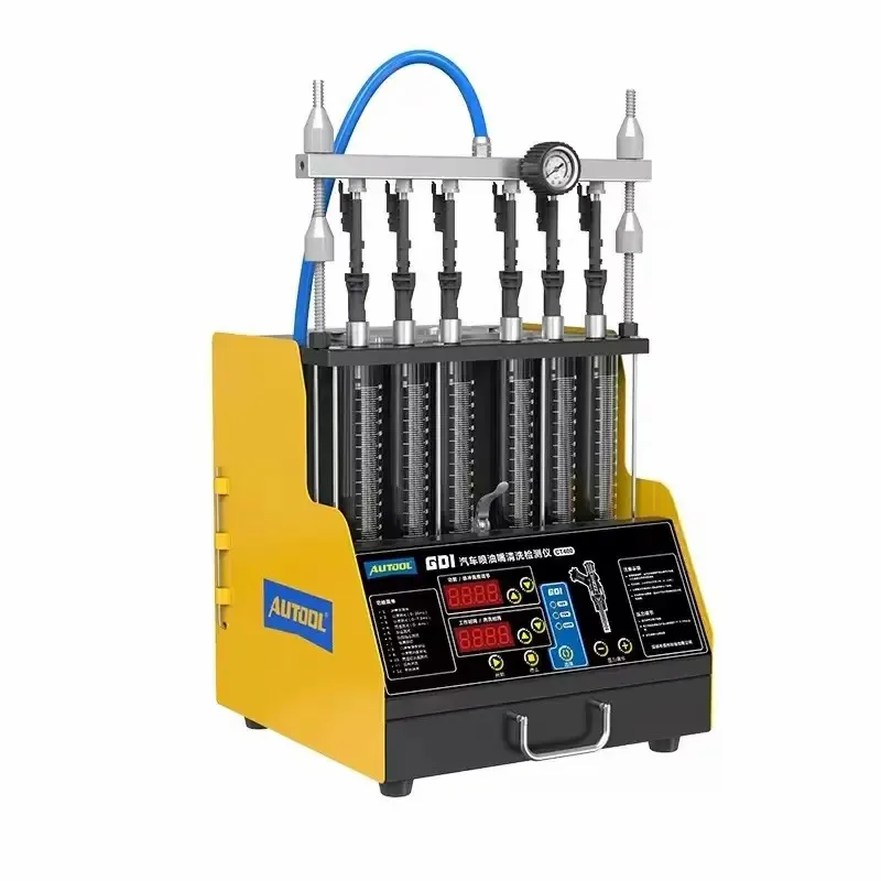 CT400 ультразвуковой инжектор очиститель и тестер GDI автомобильный топливный инжектор цилиндр прямой инжекции очистка машины детектор
