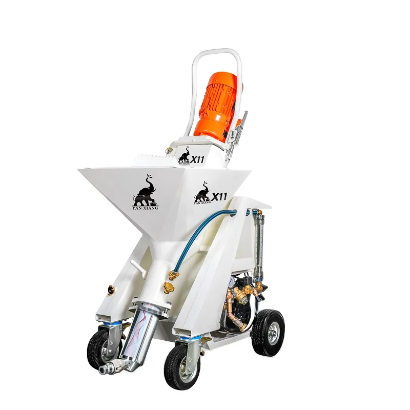 X11 small wall plaster smoothing machine automatic/mortar spray