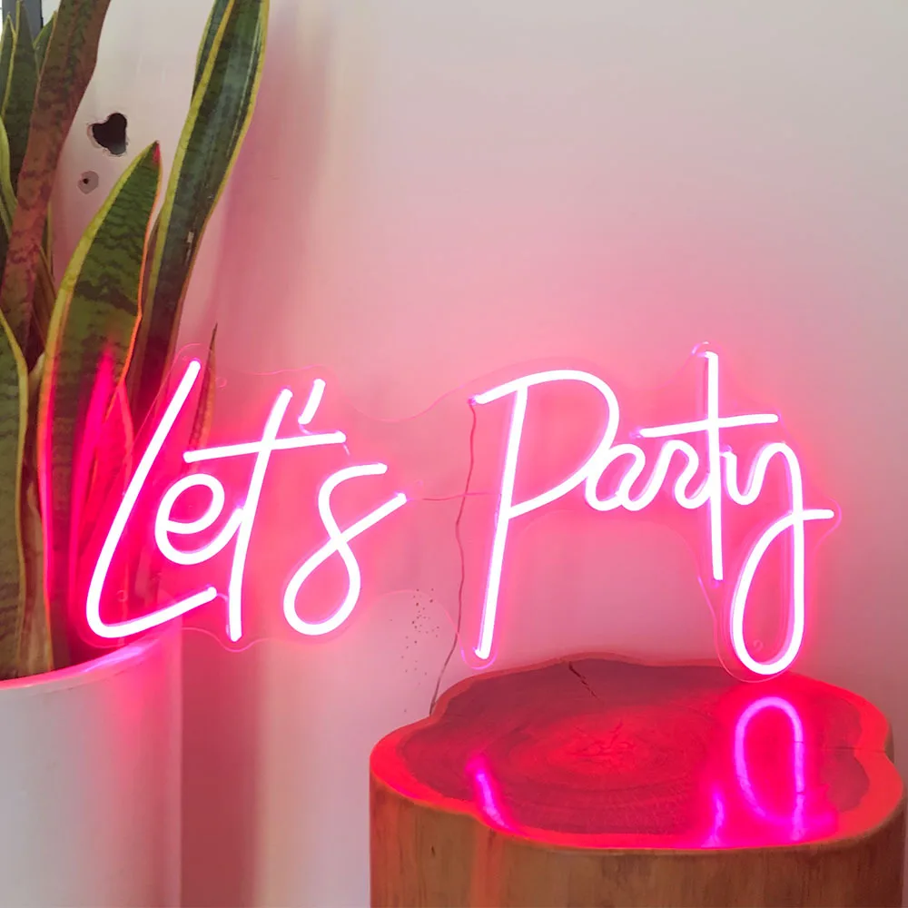 BOKUN LED Neon Signage Restaurant Bar Wedding Event Acrylic Board Decoration Light Customized Neon Sign