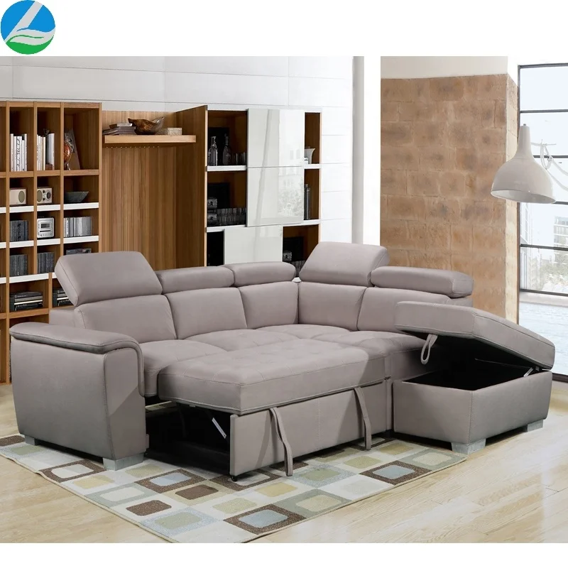 
Capri 3 new design home furniture corner sofa set corner lounge with sofa bed 
