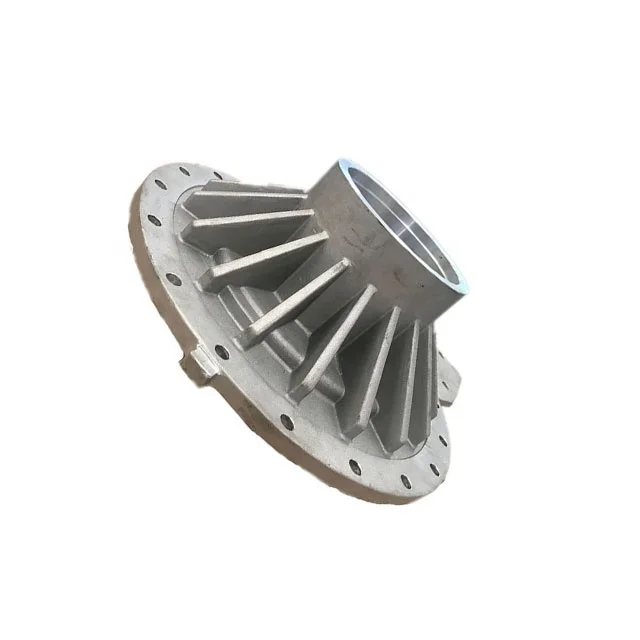 Heat treatment craft aluminum alloy foundry end bells casting spare parts used in series