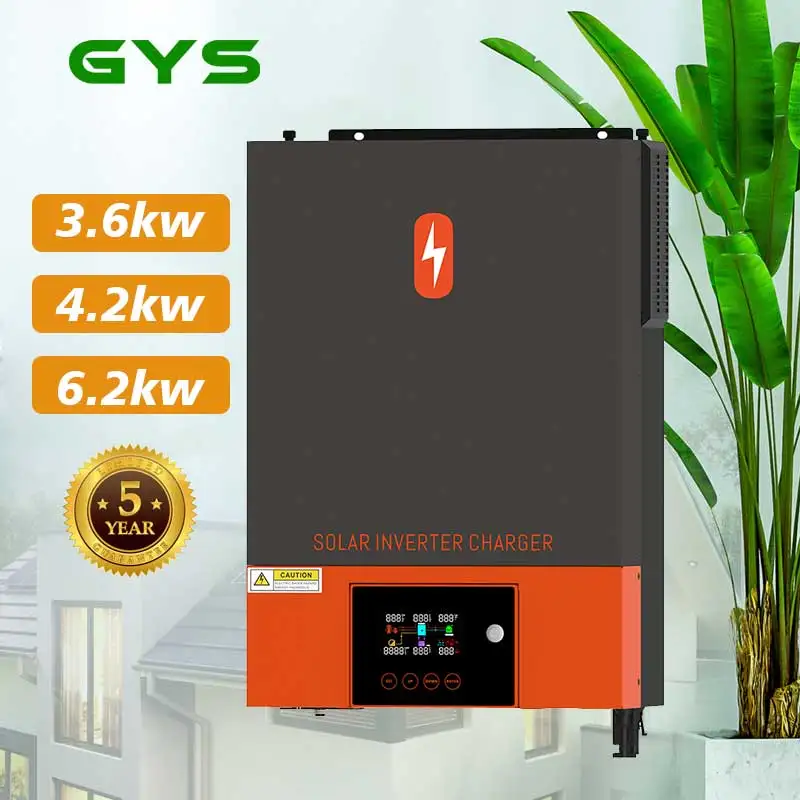Complete 3.6kw 4.2kw 6.2kw Solar Panels And Battery 8000 W Hybrid Solar System 8000 Watts Battery Storage Energy Home System