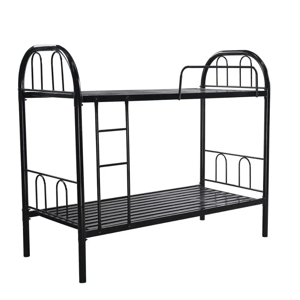 Hostel heavy duty metal bunk beds workers bunk bed programming hotel used the Middle East