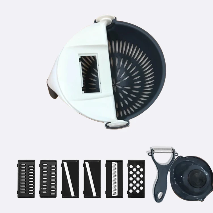 
New Upgrade Multifunction manual 6 blades vegetable slicer 