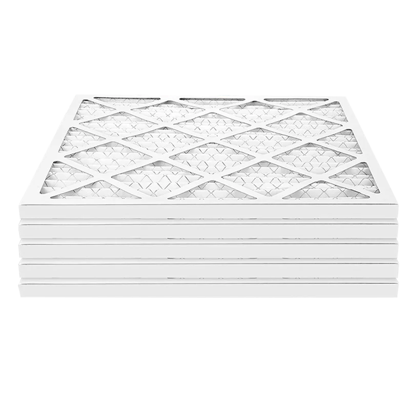 20x20x2inch 20x20x4 Factory Merv 8 Merv 11 Merv 13 MPR 600 1200 1500 1900 Pleated Cardboard Frame Ac Furnace Air Filter