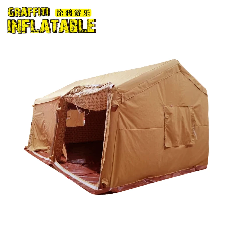 Hot selling Middle East Arab desert waterproof inflatable 3 * 4 camping tent, easy to carry tent