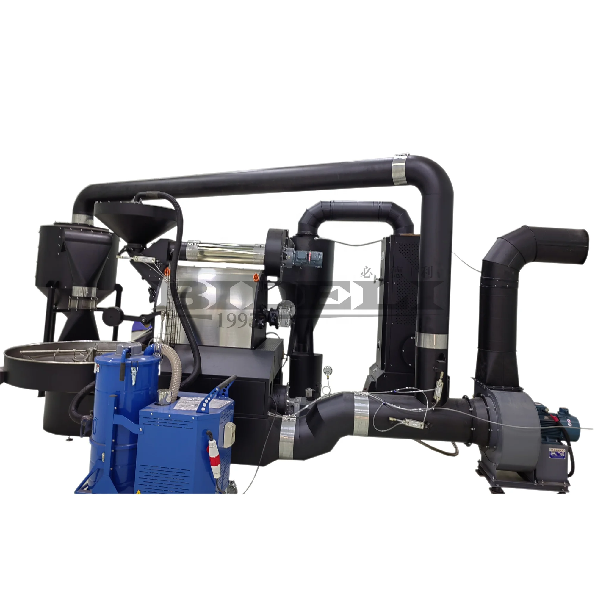 Ethiopian Coffee Roasting Machines 60kg, Peanut Roasting Coffee Roaster Machine full automatic coffee roaster