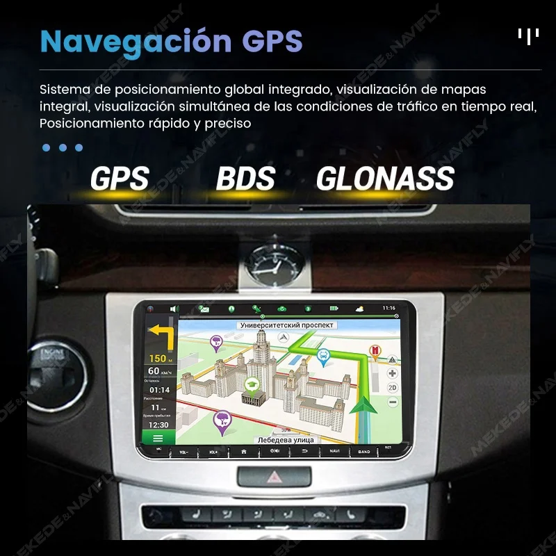MEKEDE Mexico Warehouse Radio FM Android screen  player auto electronics stereo multimedia for universal car  7inch 9inch VW