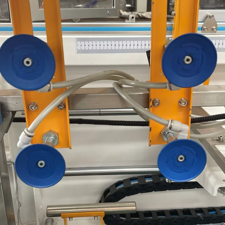 Factory direct sales  Automatic Vertical unpack carton packing box machine Tape back sealing machine