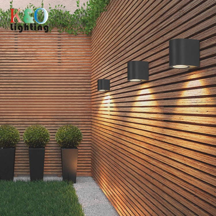 Good Price Outdoor Patio Garden Lamp Decorative Exterior Updown Lighted Waterproof Ip65 Led Wall Light for hotel