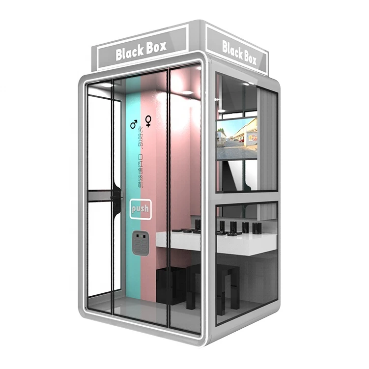 Fashion steel frame cube working pod aluminum booth frame make-up booth sell and use 2 in 1 factory customized