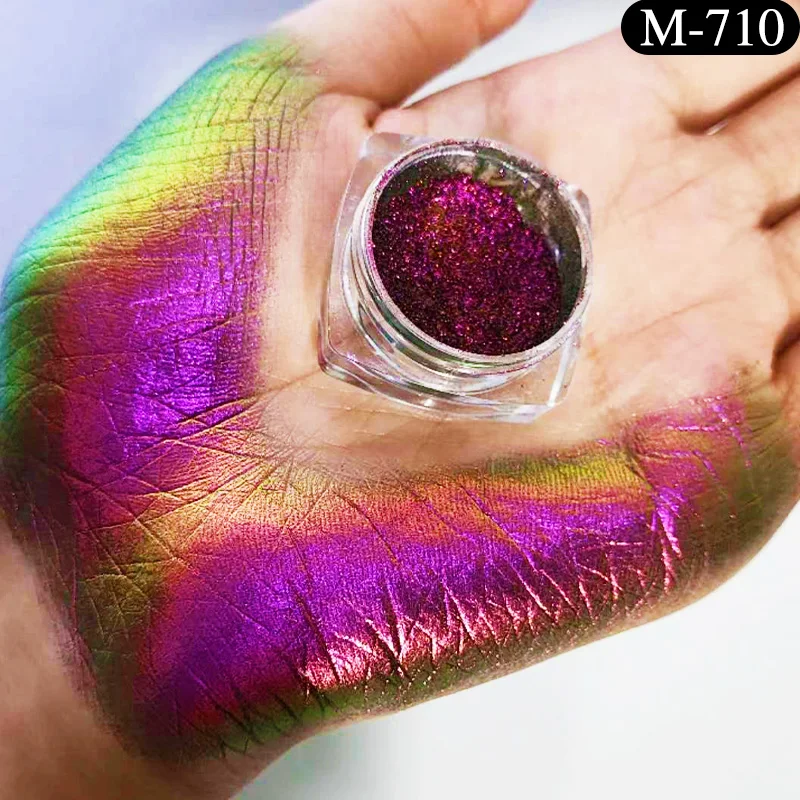 Best Selling  Metal Chameleon High Purity Multichrome Pigment Variable Color Shift Changing Pigment for Eyeshadow