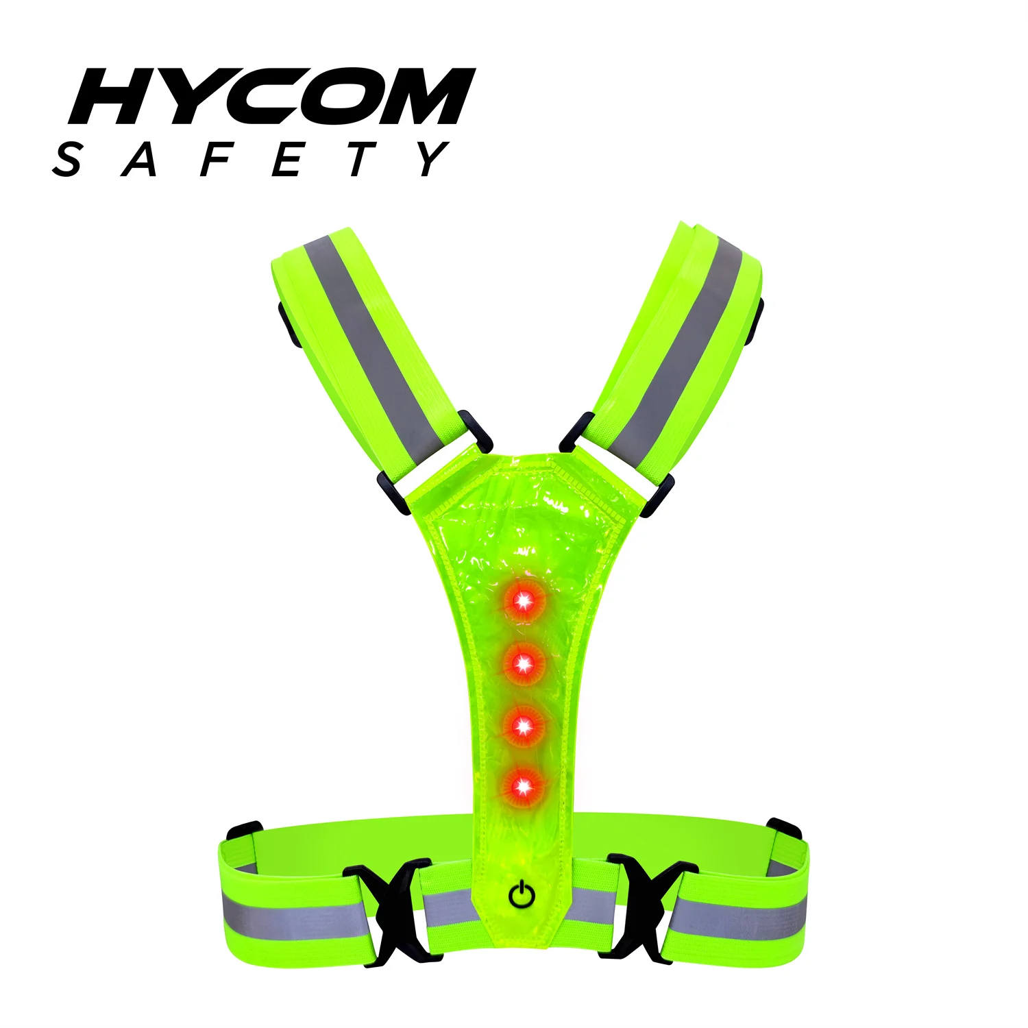 HYCOM RSTL022 легкий 3 режима света безопасности жилет светодиодный светоотражающий ночного бега светодиодный жилет