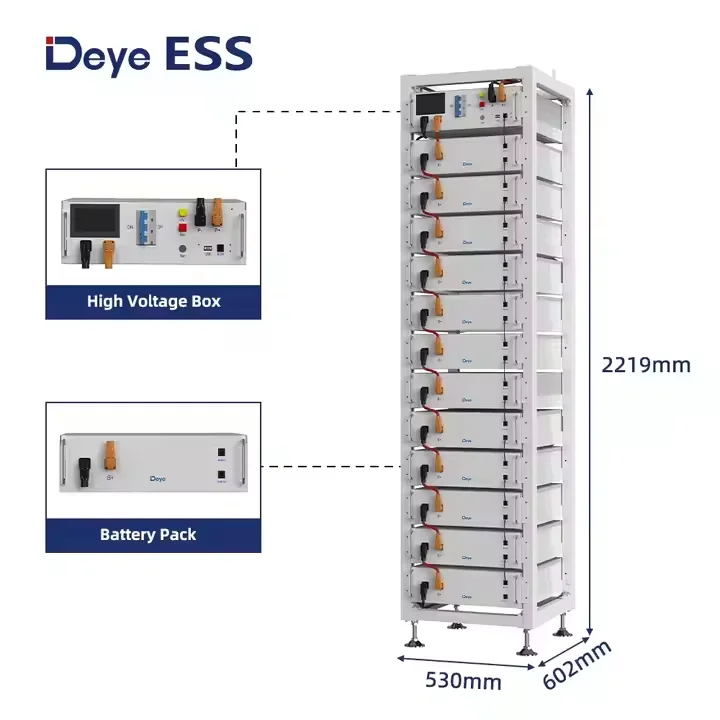 Deye BOS-G LiFePO4 US EU аккумуляторная батарея 51 2 В 100Ah Home солнечная система хранения энергии