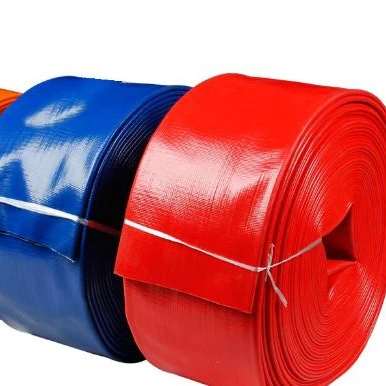 2inch 2bar to 6bar agriculture Irrigation Flexible PVC Layflat Soft Flat Type Blue Water Hose