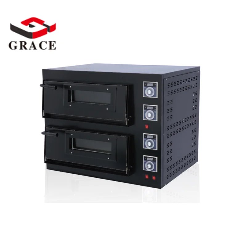 Cheap Price Commercial Bread Pizza Baking Oven Double Deck Gas Pizza Oven