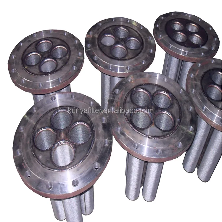 metal sintered plate filter for high temperature coal industry