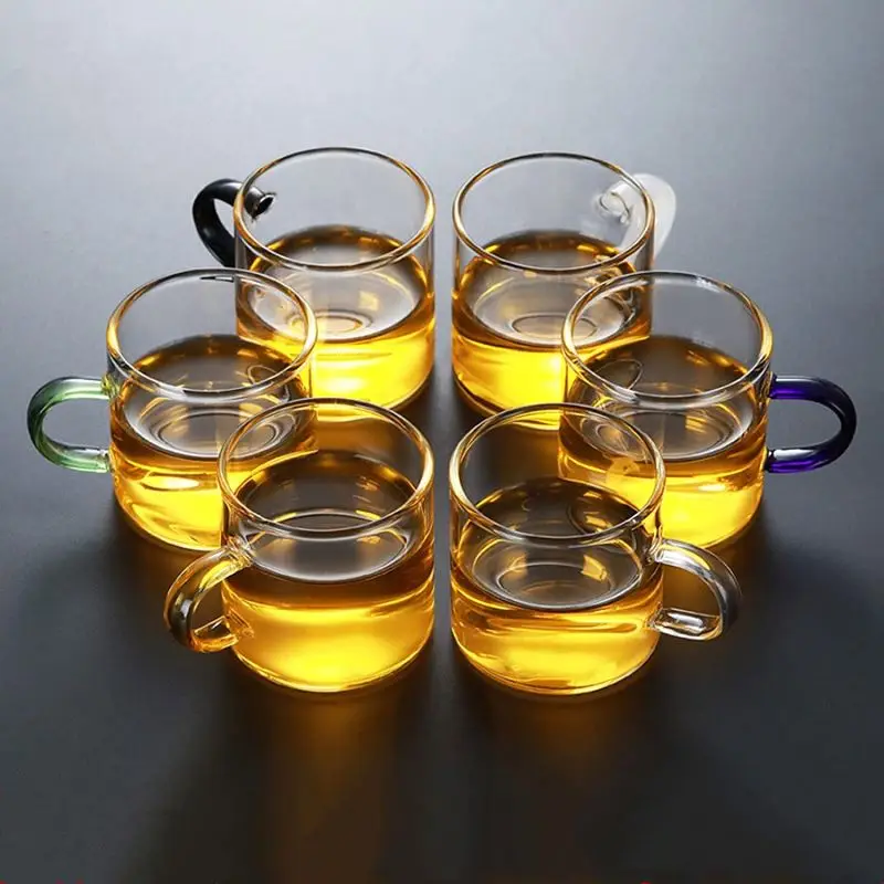 19oz high quality glass beer mugs for home restaurant using customized glassware with handle tableware mugs with handle hotel