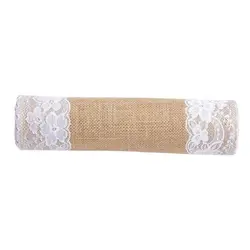 Holiday Party Decoration  Table Runner Natural Jute Table Runner for Wedding