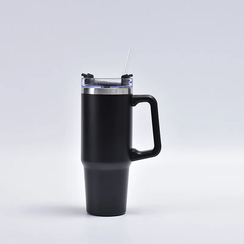 Handle Cup 30oz car cup stainless steel large capacity vacuum insulation drinkware portable cup wholesale tumbler in stock