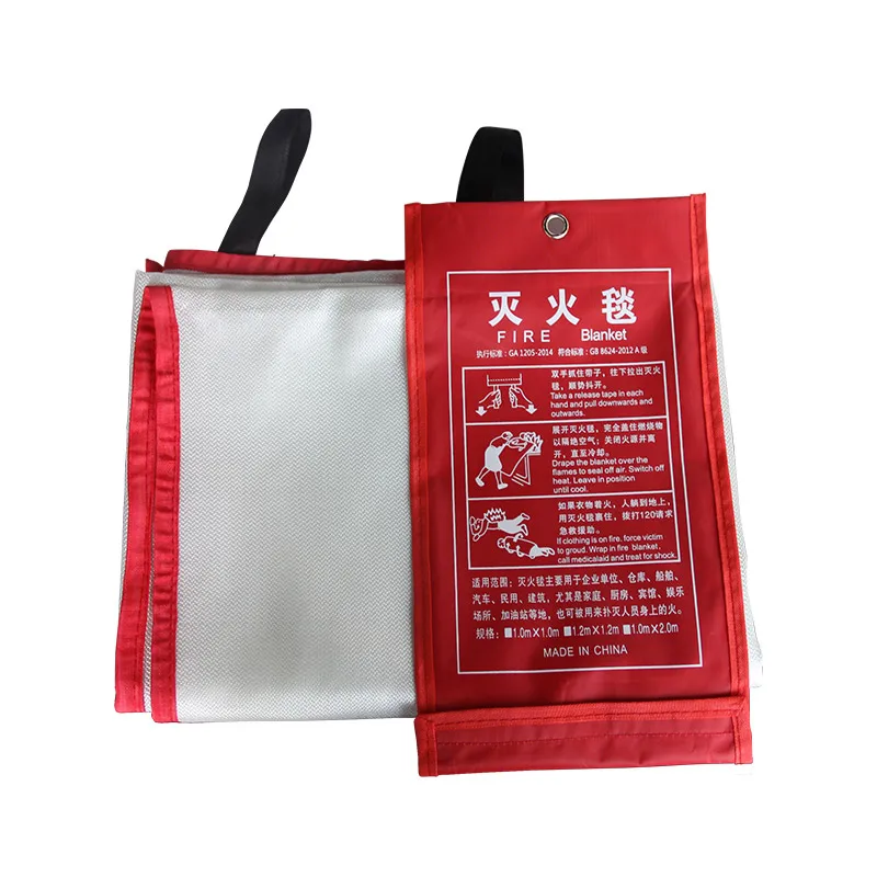 ODETOOLS Belton High quality Fire blanket 1m*1m with Certificate