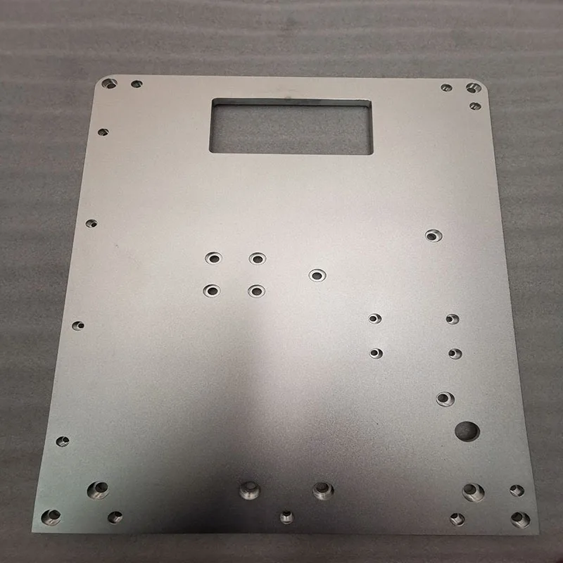 Aluminum alloy large size mold base plate CNC machining Equipment backplane