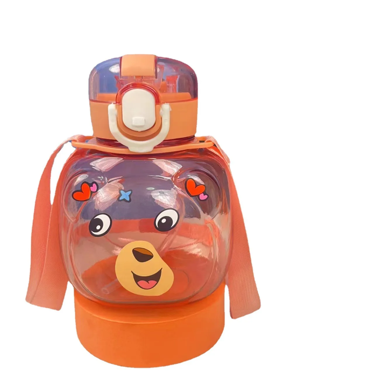 Best Selling Products Custom Logo Water Bottle 32Oz Fruit Flavor Water Bottle With Handle