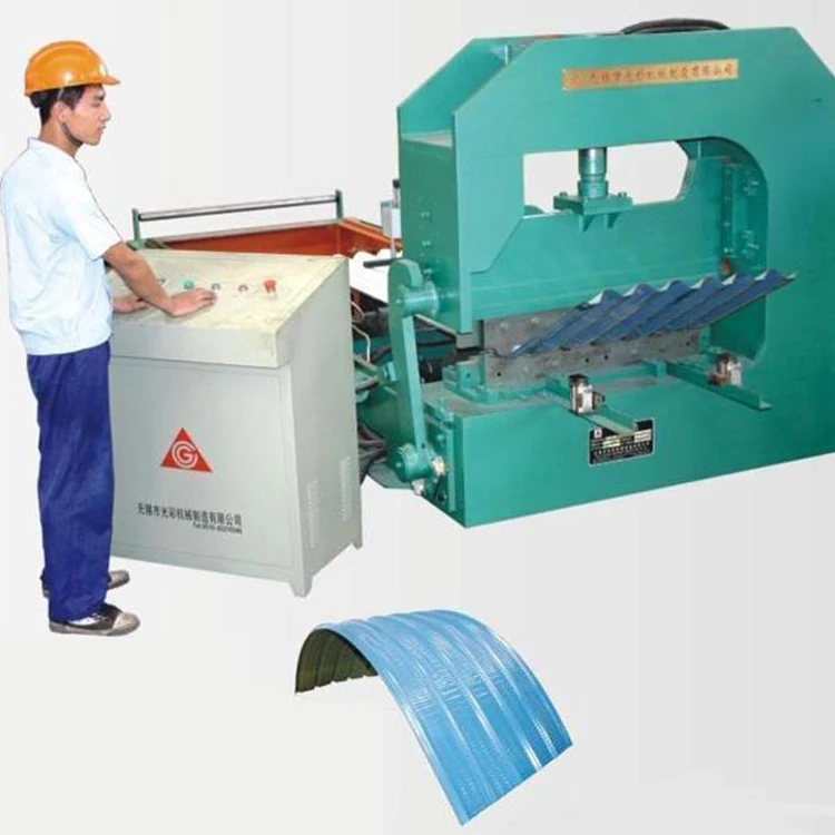 Coated or Pre Painted Aluminum or Steel material Arching Machine bending machine
