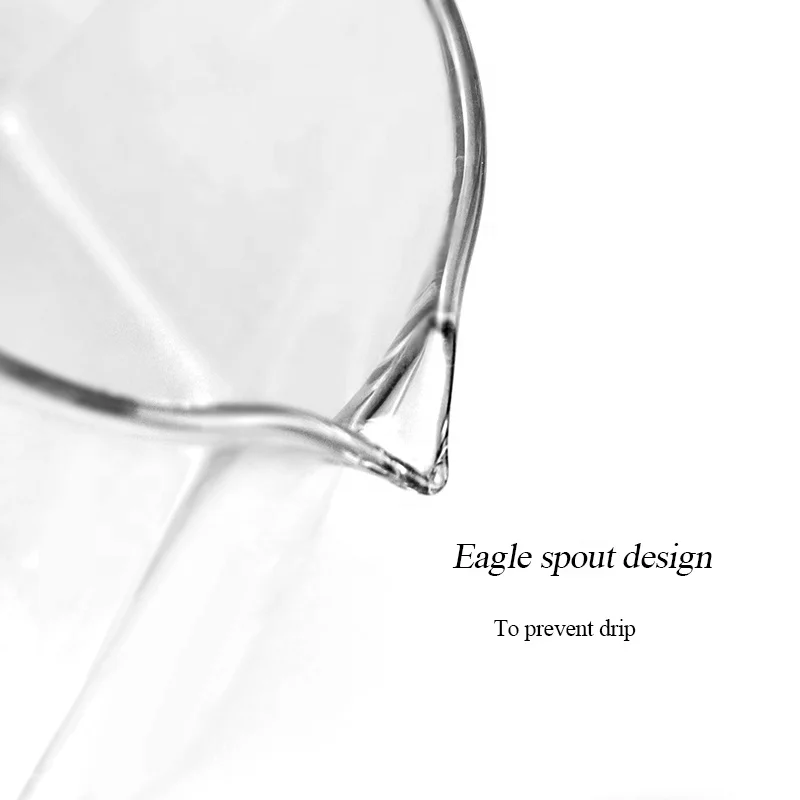 Sharing Pot High Borosilicate Coffee Maker Heat Resistance Pour Over Drip Kettle Set Glass Coffee Server Pot