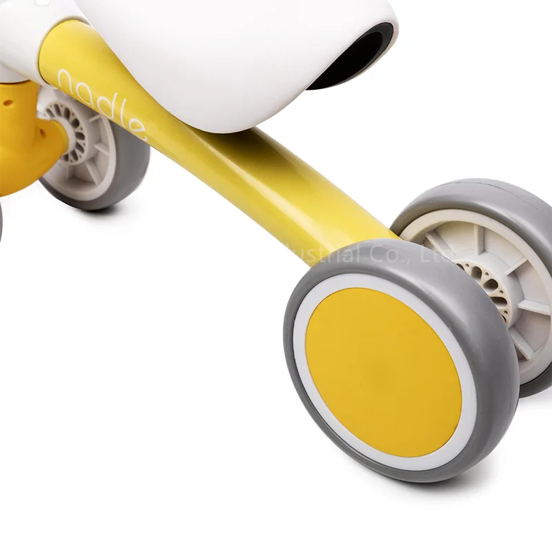 Mini balance baby kids walking bike no pedal sliding 4 wheel balance bike carbon steel ride on car outdoor sport toys for kid