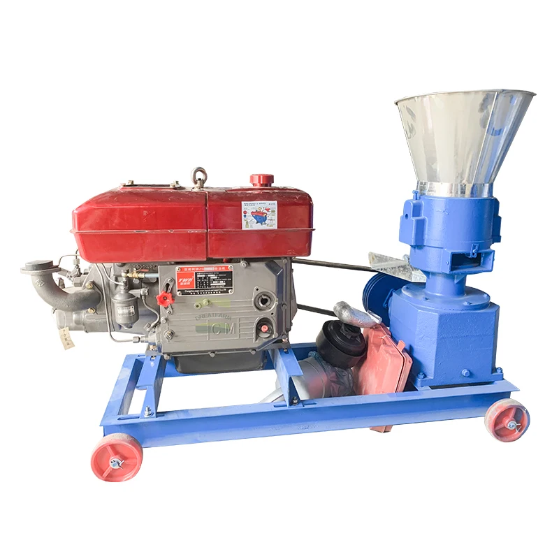 Animals Feed Pallet Maker Cat Floating Fish Feeds Pellet Making Machine Poultry Feed Processing Machinery