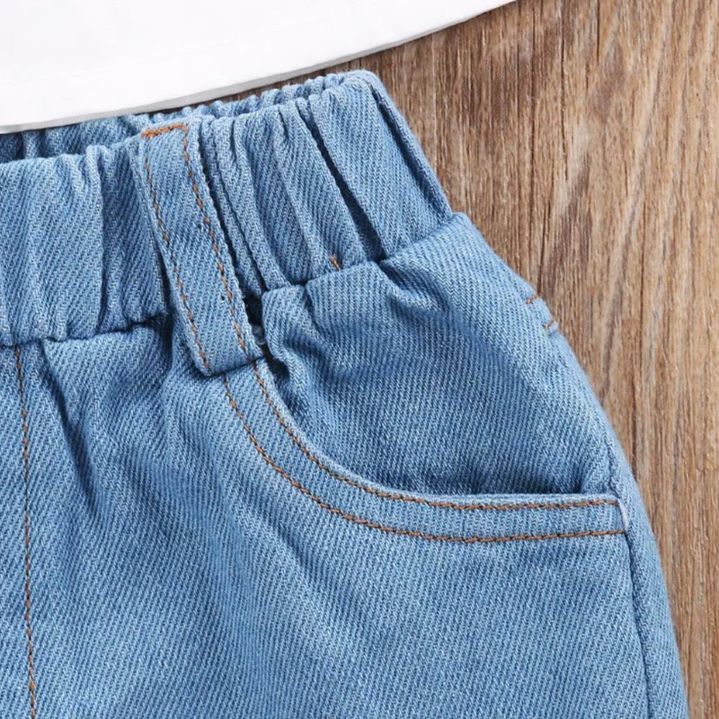 
Wholesale New Arrival Fashion Kids Summer Clothing Sets Baby Girl Set Clothes 2pcs 