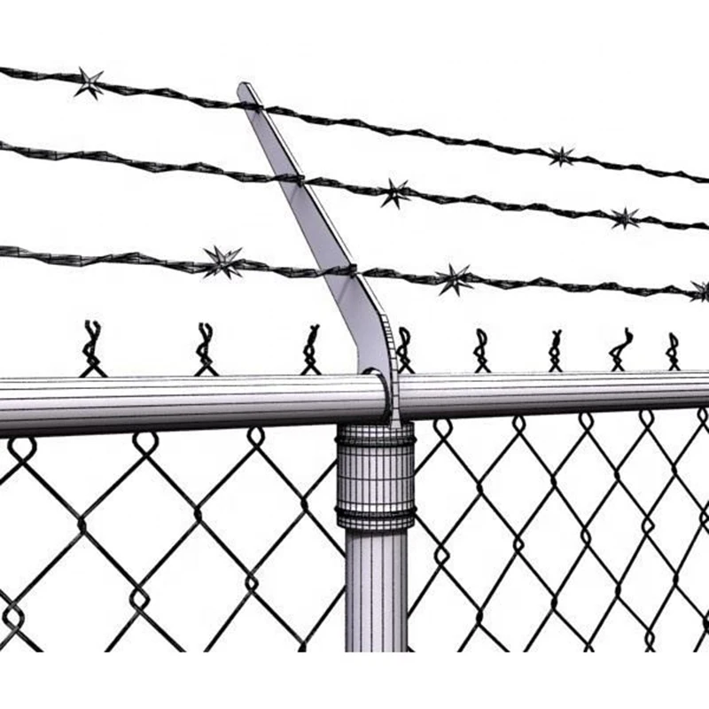 Galvanized Fence Panel Galvanized Meshwire For Fence Electro-Welded Modular Panel In Galvanized Wire And Painted Green