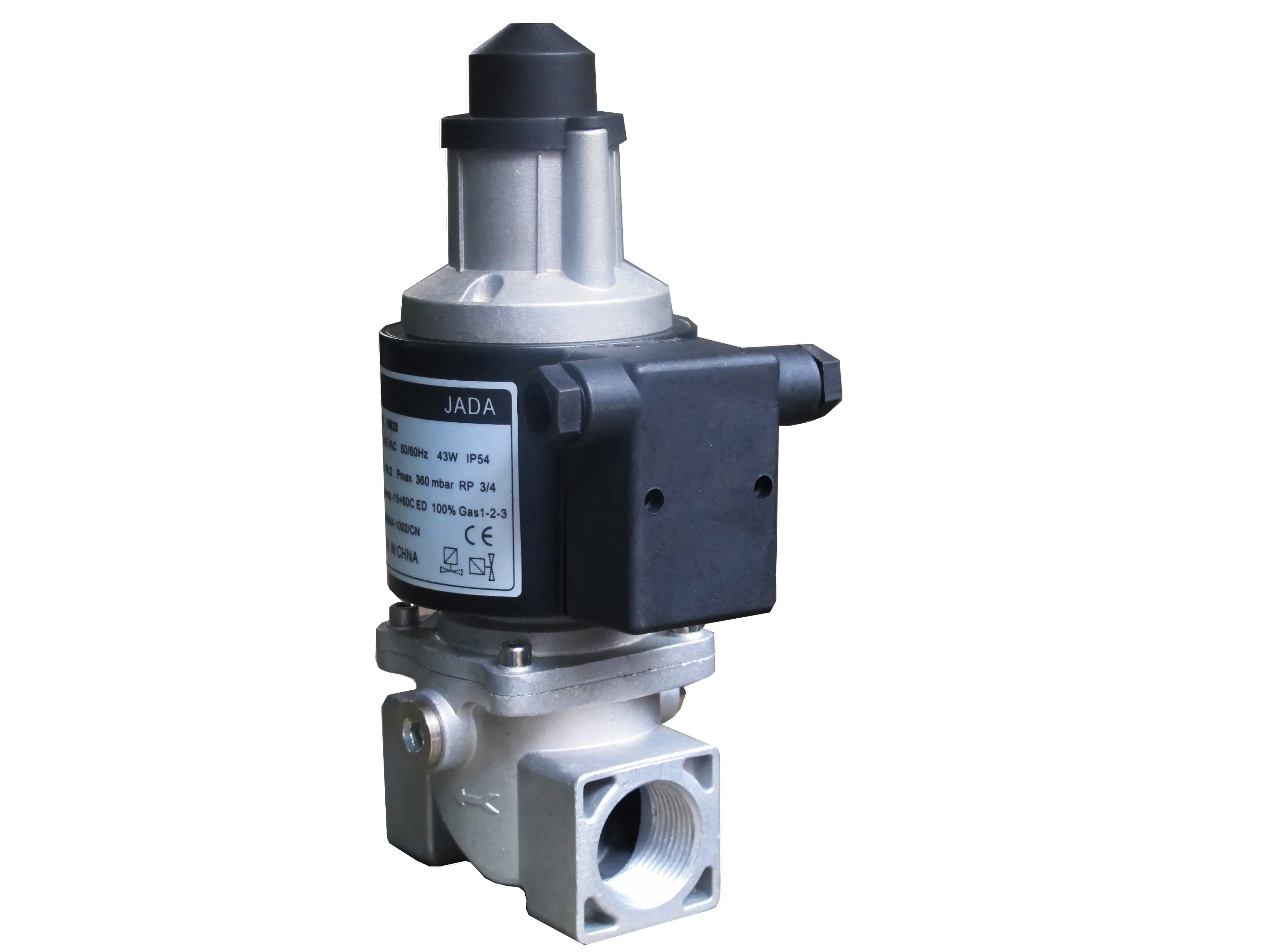 gas solenoid valve regulating valve using for natural gas pipeline