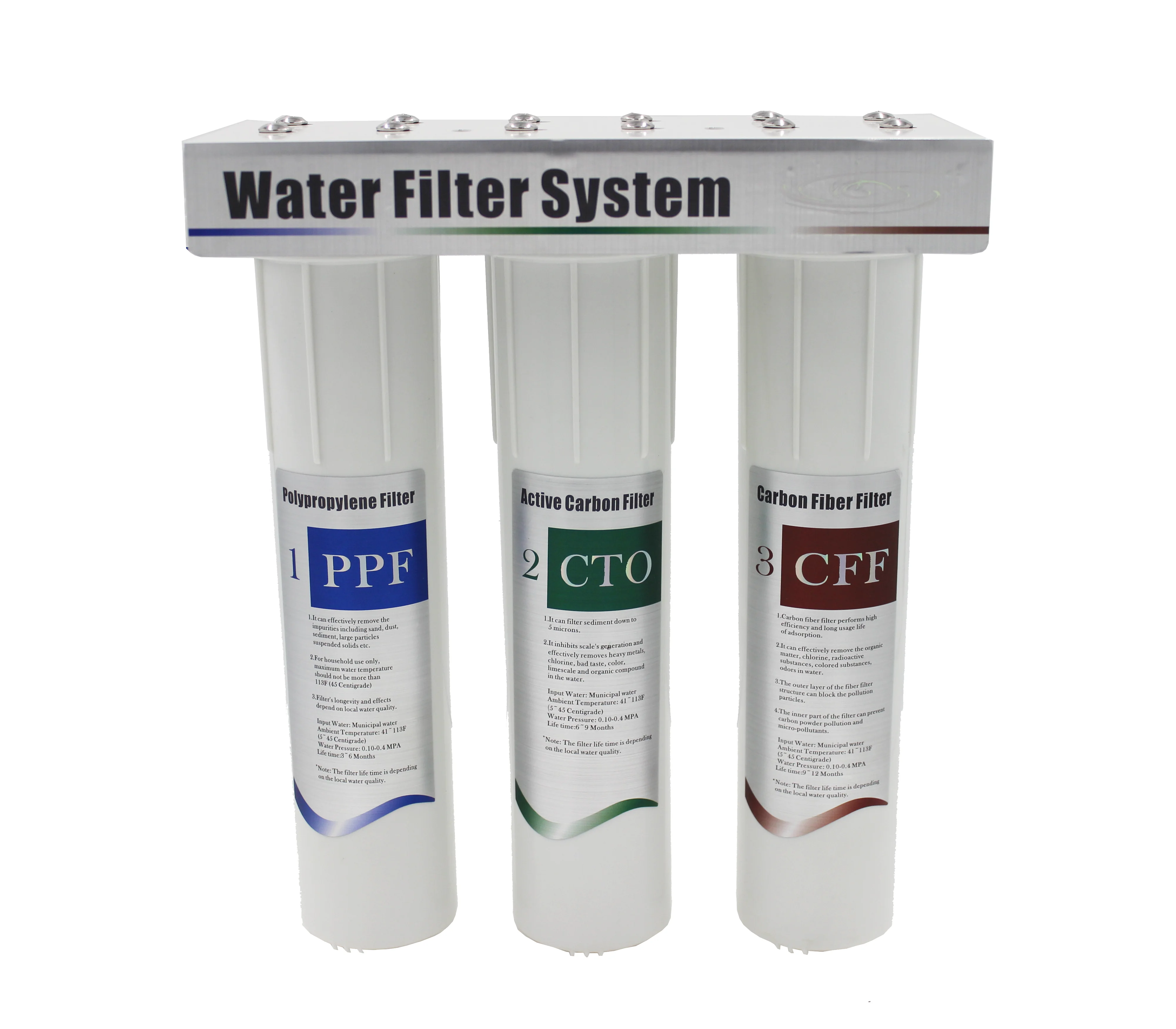 pre-filters for alkaline water ionizer