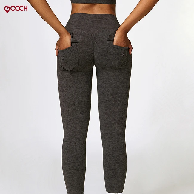 Woman Cargo Pants Women Pockets High Waist Gothic Joggers Women Trousers Pantalon Custom Pocket Style Gym Leggings